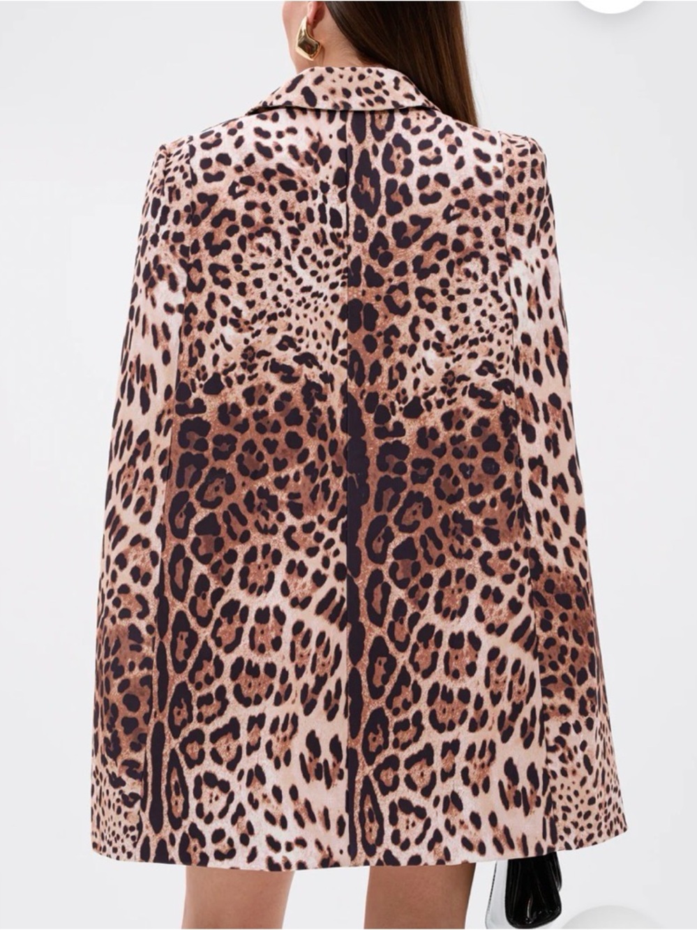 New Akira AMINAH LEOPARD PRINT BLAZER DRESS - Picture 12 of 16